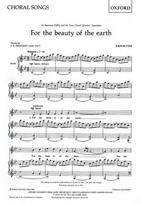 For The Beauty of the Earth - SA
