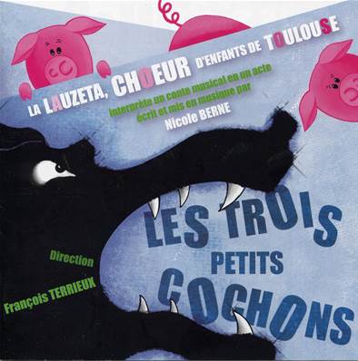 Les trois petits cochons- CD version d'origine chant piano