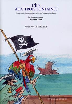 L'île aux trois fontaines- Direction- Partition d'étude (A4)