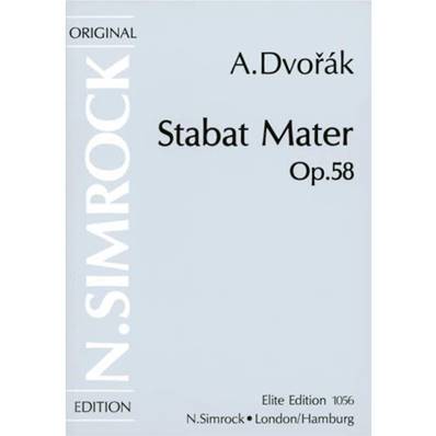 Stabat Mater - Dvorak - SATB piano