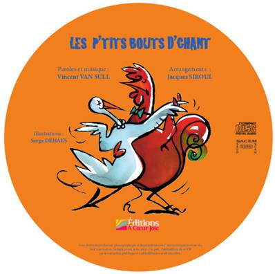 Les p'tits bouts de chants- CD