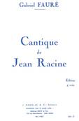 Cantique de Jean Racine Op. 11