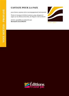 Cantate pour la paix- Choeur et piano