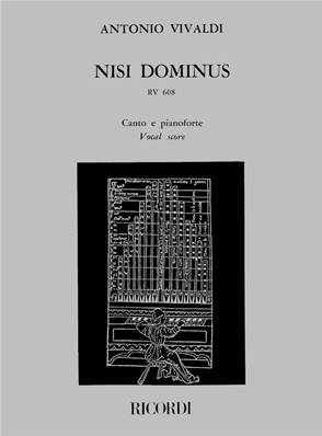 Nisi Dominus RV 608